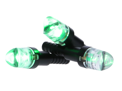 NAP Thunderglo Illuminated Nock Green Polycarbonate Aluminum Shaft