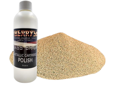 Berry's Brass Polishing Kit 8 oz. Bright Brass/ 6 lbs. Corn Polishing Media