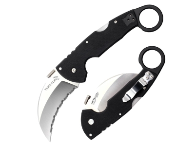 Cold Steel Tiger Claw - Serrated Edge (S35VN), Ambidextrous, Pocket Knife