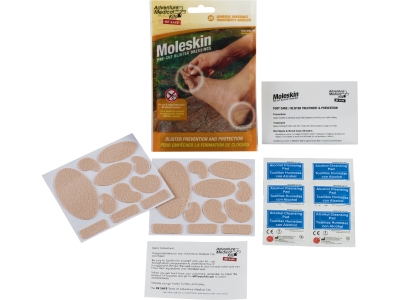 Adventure Medical Moleskin Blister Prevention, Brown