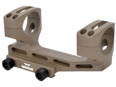Warne One-Piece Extended Scope Mount, Flat Dark Earth