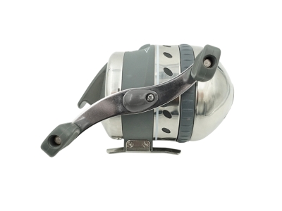 Muzzy XD Bowfishing Xtreme Duty Reel w/ Extended Hood, Silver
