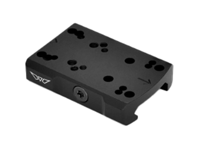Warne Red Dot Mount Riser, Black