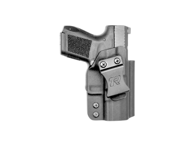 Rounded Gear IWB Holster, Carbon Black, Right