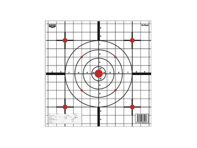 Birchwood  EZE-Scorer 12" Bullseye Black/White, 13