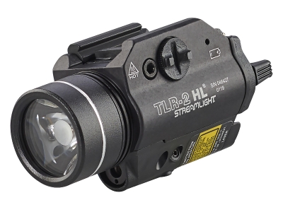 Streamlight TLR-2 HL Gun Light Black Anodized 1,000 Lumens White LED Red Laser