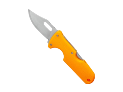 Cold Steel Click N Cut, Orange, Ambidextrous, Fixed Blade