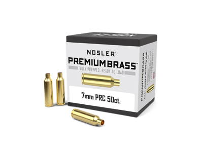 Nosler Premium Brass Unprimed Rifle Cases, 7mm PRC, 50