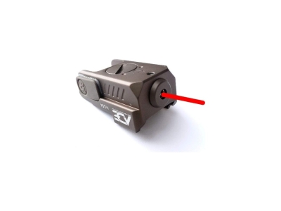 ADE FDE Full Metal HR54 Universal Class IIIA Laser Sight, RED Laser, Flat Dark Earth