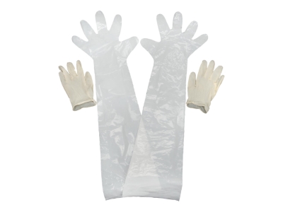Allen Field Dressing Gloves, Clear