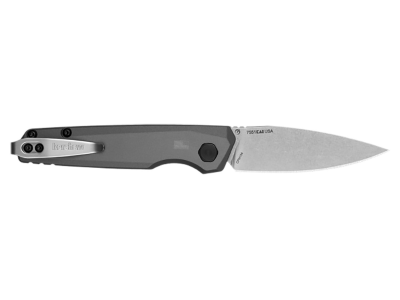 Kershaw 2.79" Auto Knife CPM 154 Spear Point Stonewashed Gray Handle