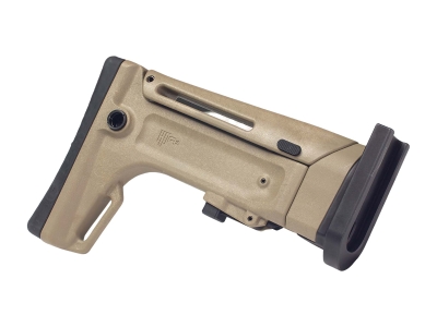 KDG Adj Folding Stock w/ Cheek Riser for FN SCAR, Flat Dark Earth