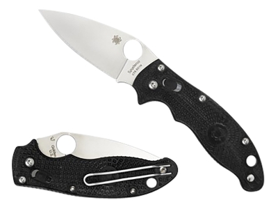 Spyderco 3.37" CTS BD1 Blade Black FRCP Handle Folding Knife