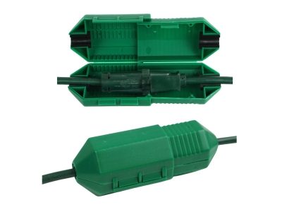 CordSafe ExtensionCordElectricalSafety PlugConnectionProtector Cover, Green