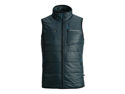 Whitewater Torque Heated Fishing Vest Charcoal, Extra Large