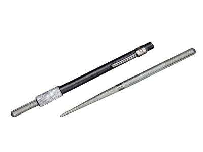 AccuSharp Handheld Rod Diamond Sharpener Rubber Handle Steel