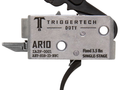 TriggerTech AR Duty Trigger, Black/Silver