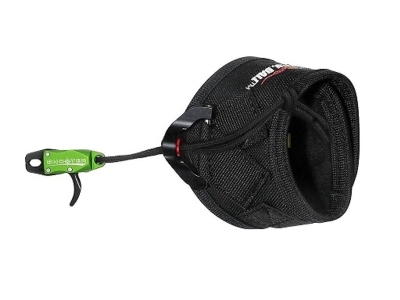 T.R.U. Ball Shooter Jr Youth Archery Release Aid Velcro Strap, Green