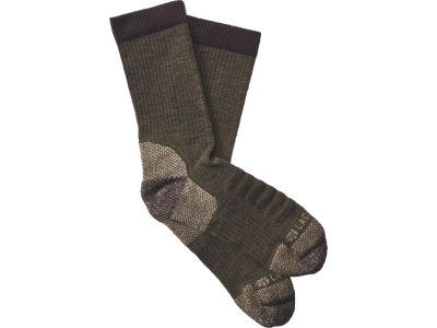 Lacrosse Men's Copper Merino Socks, Large, Olive