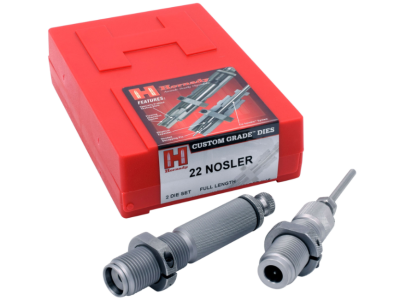 Hornady Custom Grade Series III 2 Die Set, .22 Nosler