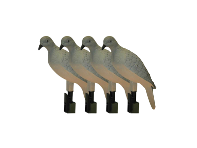 Mojo Outdoors Clip On Dove Decoys, 4 Pack