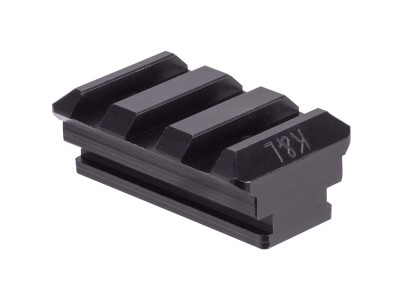 Kraford and Lypt Short Picatinny T-Rail, Black