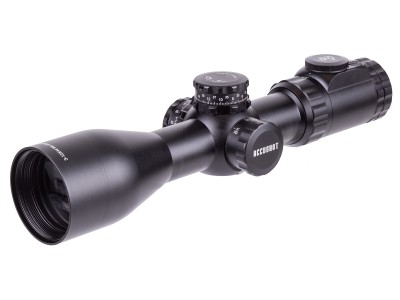 UTG OP3 Compact 3-12x44 AO, UMOA, 1/4 MOA, 30mm, Picatinny