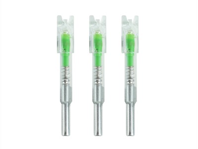 Ballista 6mm Lighted Nocks, Green, 3 Pack