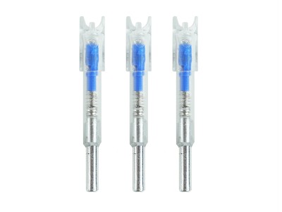 Ballista 6mm Lighted Nocks, Blue, 3 Pack