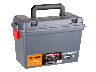 Plano Rustrictor Field/Ammo Box, Gray, Large