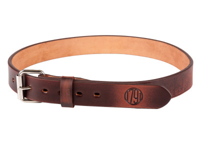 1791 Gunleather Gun Belt, 34-38" Waist, 1.5" Wide, Vintage Leather