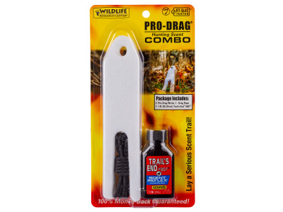 Wildlife Research Center Trail's End #307 Scent with Pro-Drag Combo