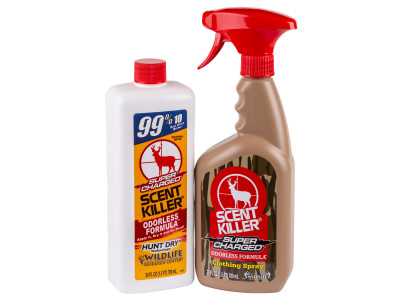 Wildlife Research Center Super Charged Scent Killer Odorless Spray 24/24 Combo