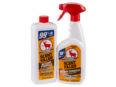 Wildlife Research Center Super Charged Scent Killer Autumn Formula Spray 24/24 Combo