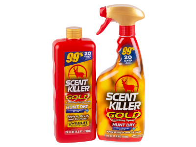 Wildlife Research Center Scent Killer Gold Spray 24/24 Combo