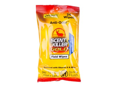 Wildlife Research Center Scent Killer Gold Field Wipes
