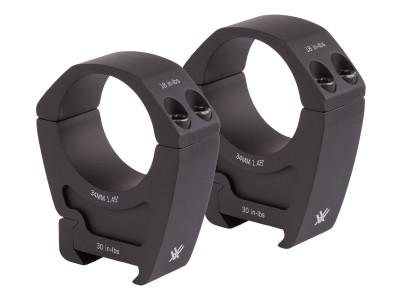 Vortex Pro Series 34mm Rings, High, Weaver/Picatinny