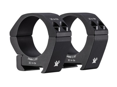 Vortex Pro Series 34mm Rings, Low, Weaver/Picatinny
