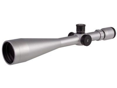 Falcon 10-50x60, X50 Long Range, MOA200 SFP Reticle, 30mm, Silver