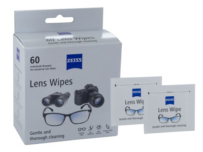 Zeiss Lens Wipes, 60ct
