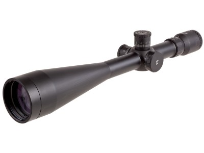 Refurbished Falcon Optical Systems 10-50x60, X50 Field Target Riflescope, MOA200 SFP Reticle, 1/8 MOA, 30mm