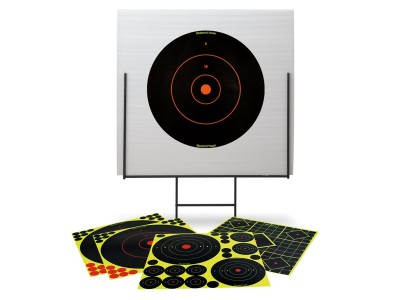 Birchwood Casey Portable Shooting Range, Steel Frame + 39 Shoot-N-C Targets