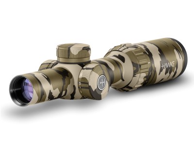 Hawke Vantage 1-4x20 Mossy Oak Bottomland, Turkey Dot IR, 1" Tube