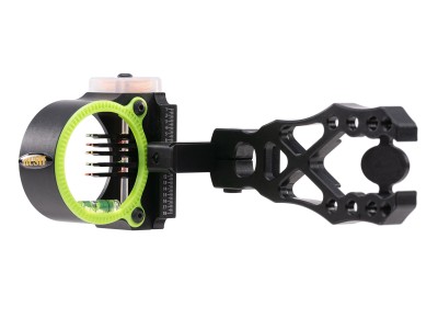 Black Gold Rush, 5 Pin Sight, Left Hand