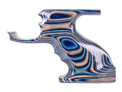 Reximex Grip for RPA Air Pistol, Blue Laminate