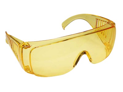 Radians Coveralls Safety Glasses, Amber