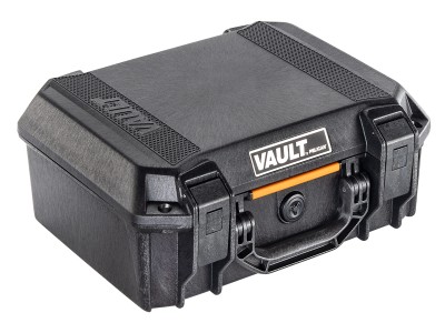 Pelican V200 Vault Medium Pistol Case, Black