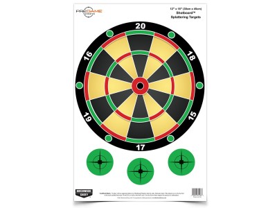 Birchwood Casey Dirty Bird Shotboard Game Target, 12"x18", 8ct