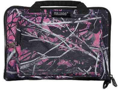 Bulldog Mini Range Bag, Muddy Girl Camo, Pockets, 11"x7"x2"