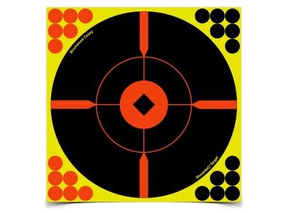 Birchwood Casey Shoot-N-C Targets, 8" Bullseye, 50 Targets + 200 Pasters